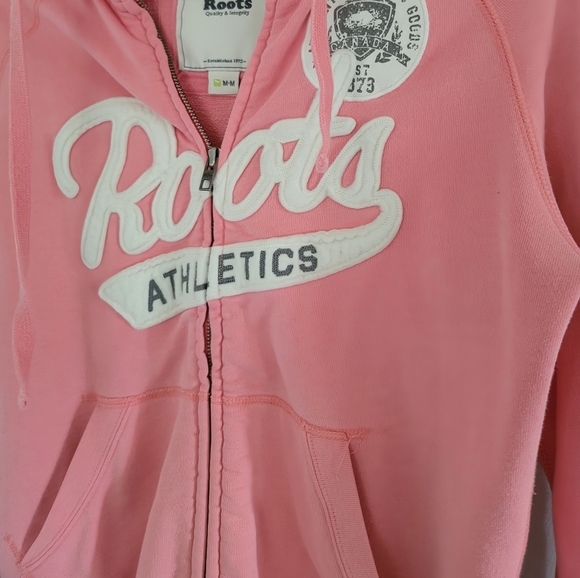 Roots Athletics Canada Women's Full-Zip Hoodie Size M - Picture 4 of 15
